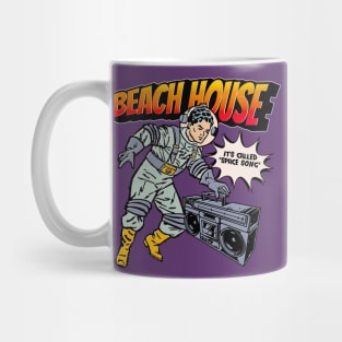 Beach House Space Song Retro Mug